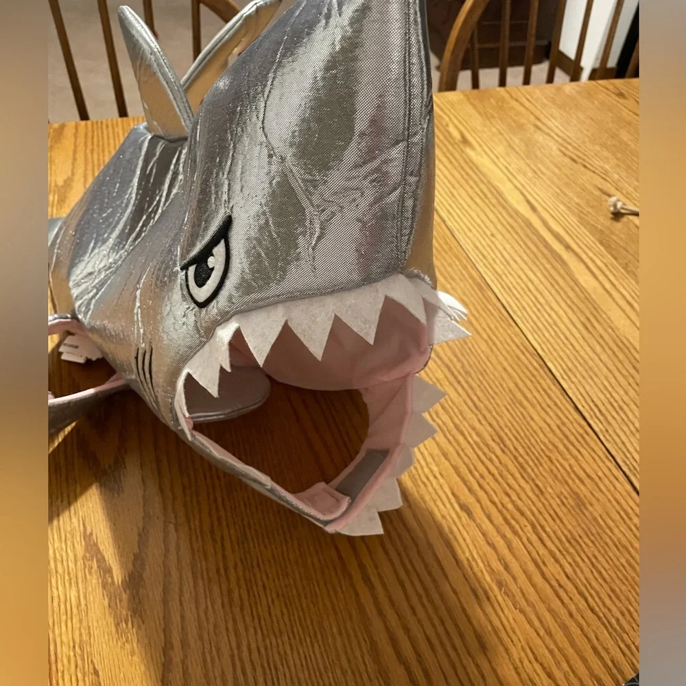 Halloween Shark dress up dog costume